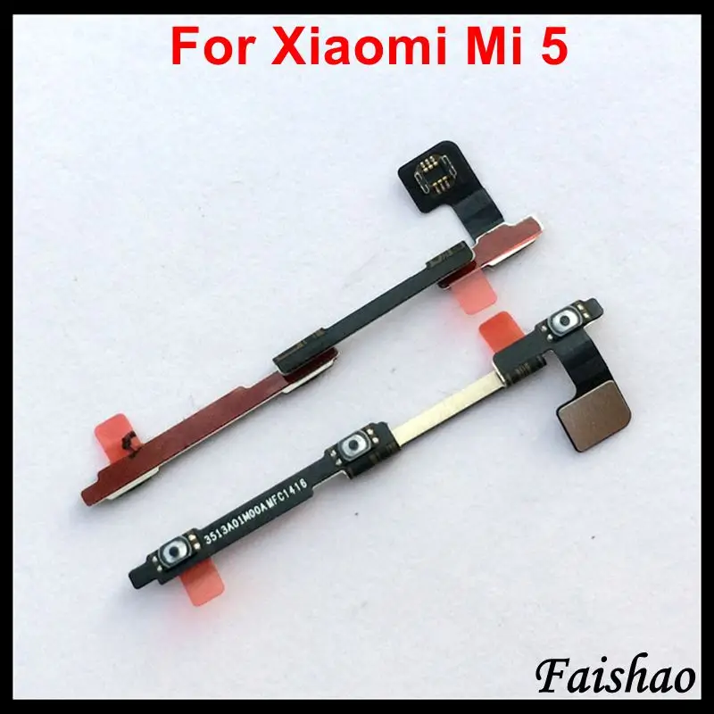 FaiShao Новинка 5 шт./лот для Xiaomi Mi5 Mi включение/выключение питания и кнопка