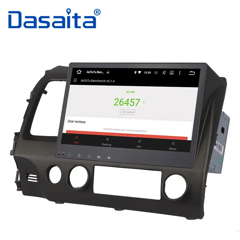 10 2 &quotРадио Android 5 1 автомобильный dvd плеер для Honda Civic 2006 2007 2008 2009 2010 2011 с
