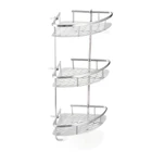 Полка для ванной комнаты, угловая полка для полотенец, 23 слоев, настенный держатель для ванной, туалета, органайзер для хранения