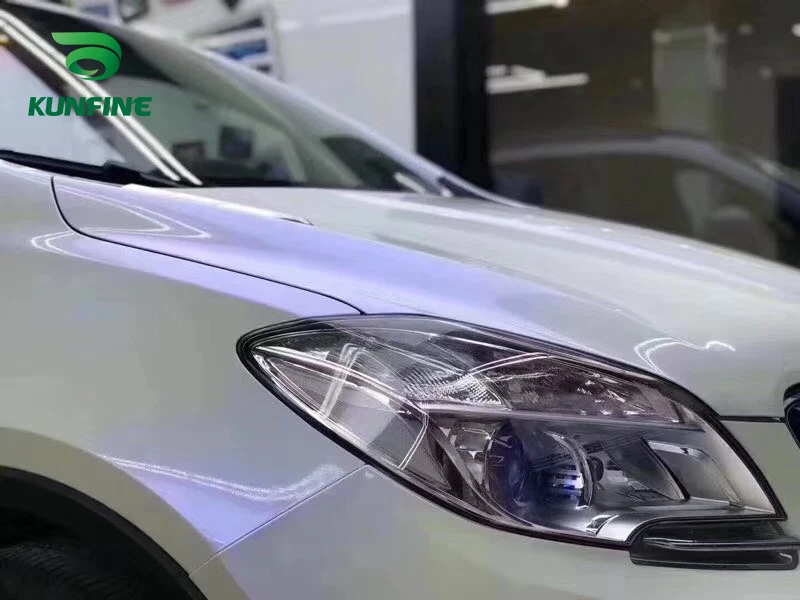 Автомобильный Стайлинг обёрточная бумага/матовая белая и синяя Автомобильная