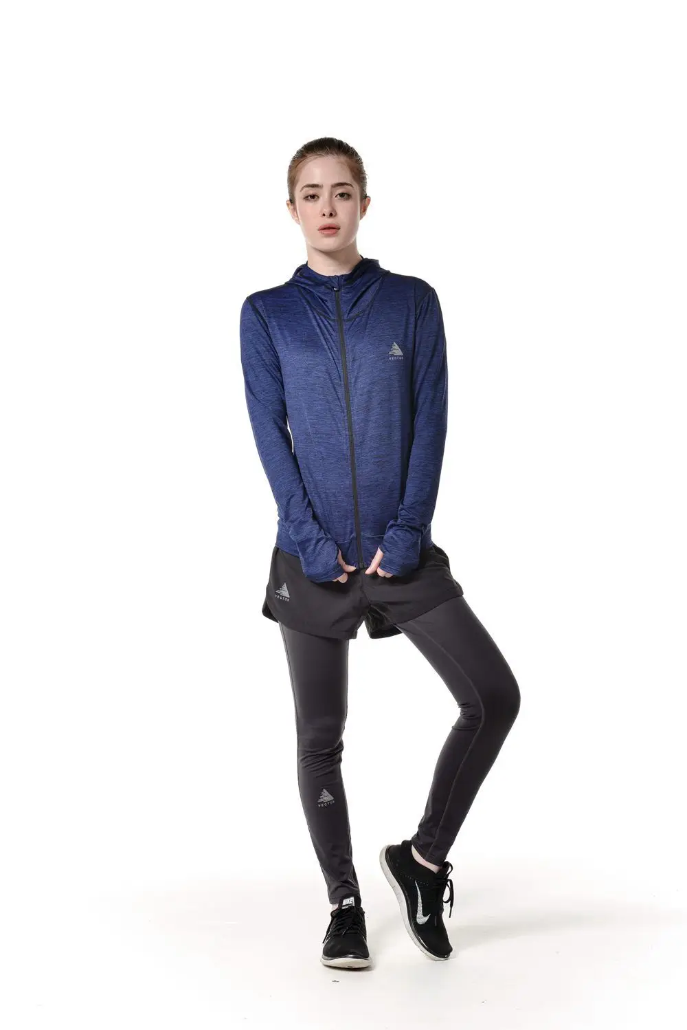 Векторная профессиональная куртка для бега Женская дышащая быстросохнущая