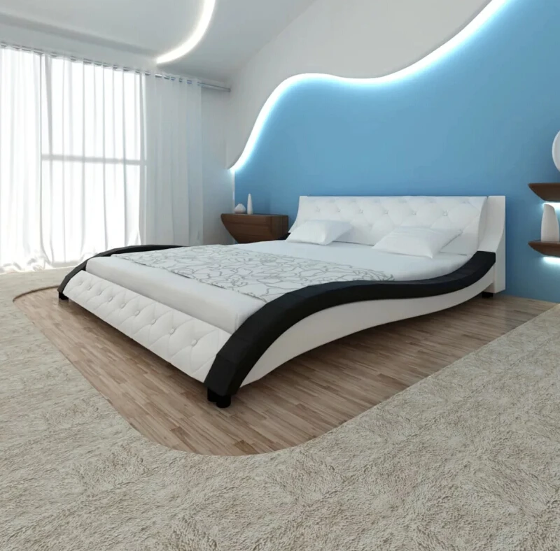 VidaXL 235X161X70 см кровать из искусственной кожи без матраса водостойкая