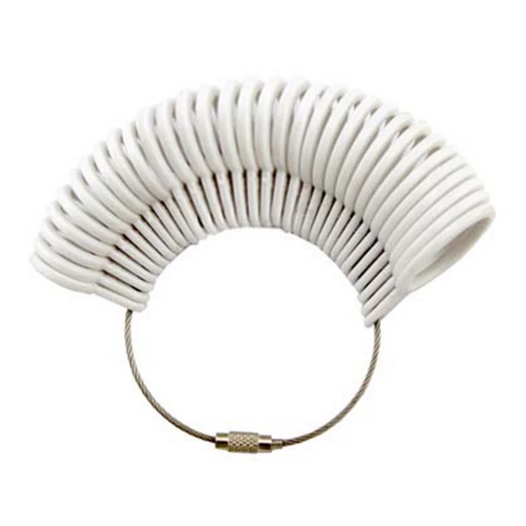 Винтажное кольцо для пальцев измерительный инструмент размер UK A Z измерительные