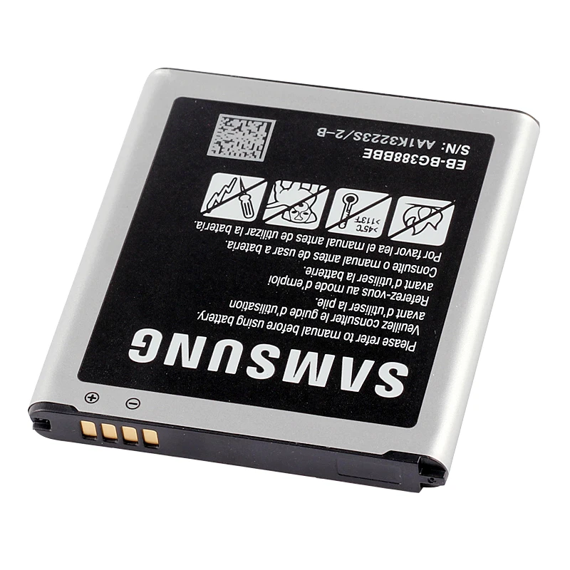 Оригинальный аккумулятор Samsung высокого качества для Galaxy Xcover 3 G388 с EB-BG388BBE NFC 2200 мАч