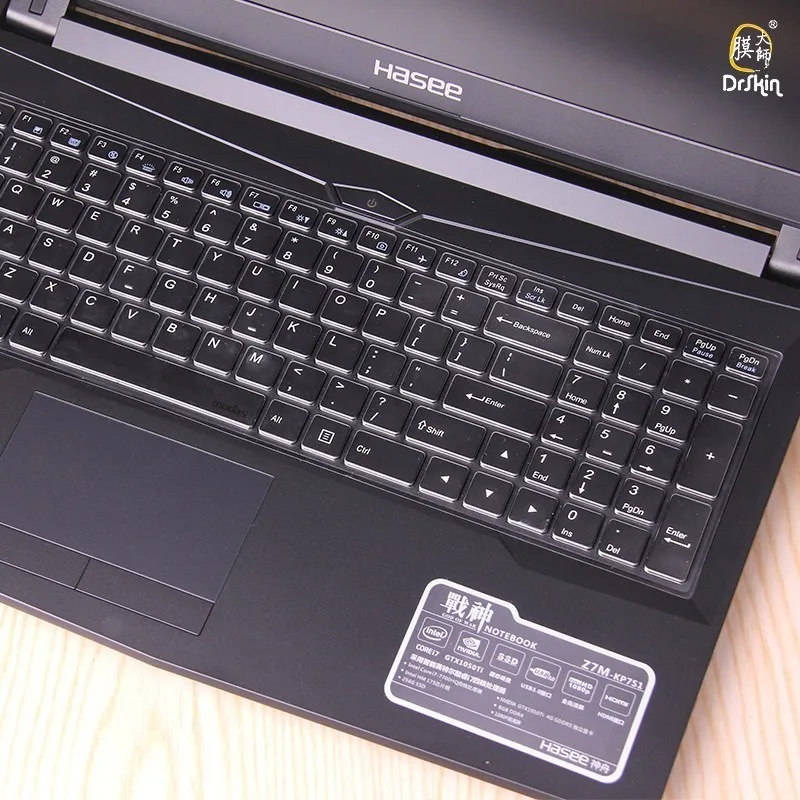 Водонепроницаемая клавиатура для ноутбука Hasee Z6 Z7M KP7D1/S1 KP5D1/S1 15 6 дюймовая