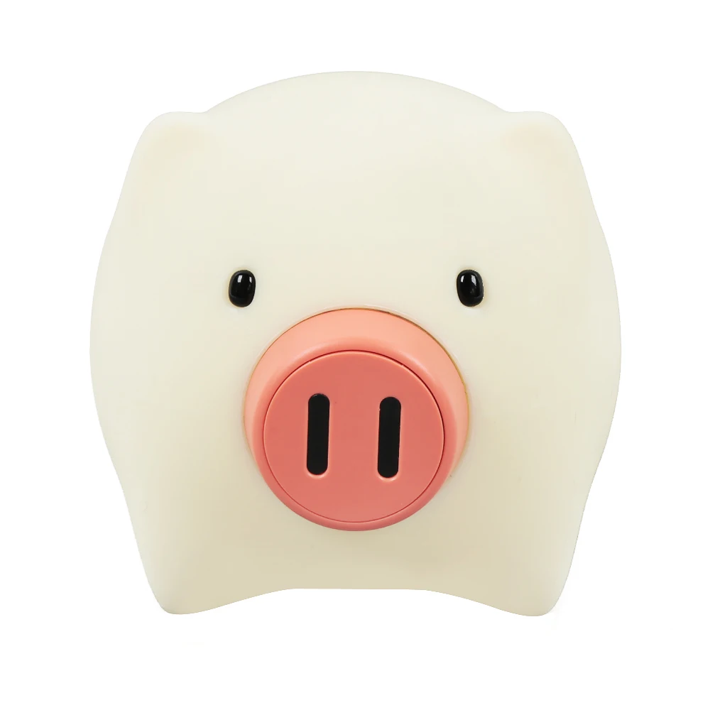 Usb зарядка Расслабляющая игрушка креативная силиконовая свинка ночник для детей