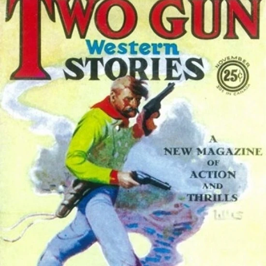 Постер с фильмом Two Gun Western Stories (Pulp) (11x17) | Дом и сад