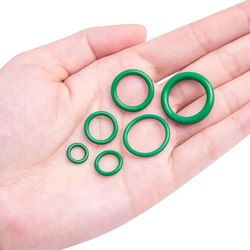 540 Pcs /18 Sizes Rubber O Rings Green/Purple Sealing Washer Assortment Kit For Plumbing Automotive General Repair With Cas |