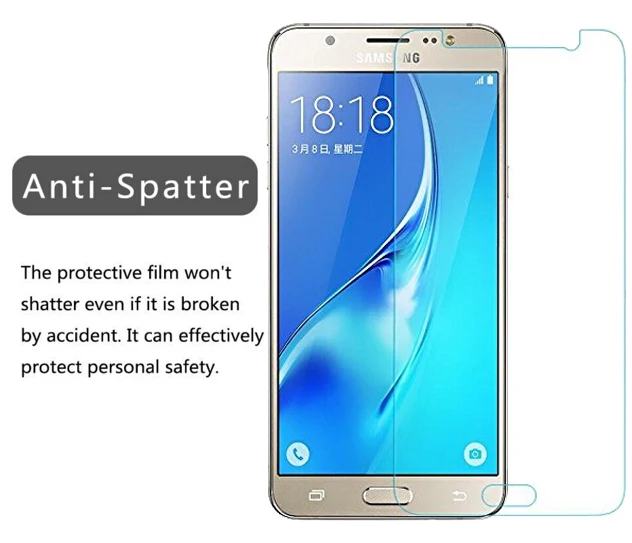 9H закаленная Защитная стеклянная пленка для экрана Samsung Galaxy J5 2016 SM-J510H SM-J510F 2.5D J3 J7 J2
