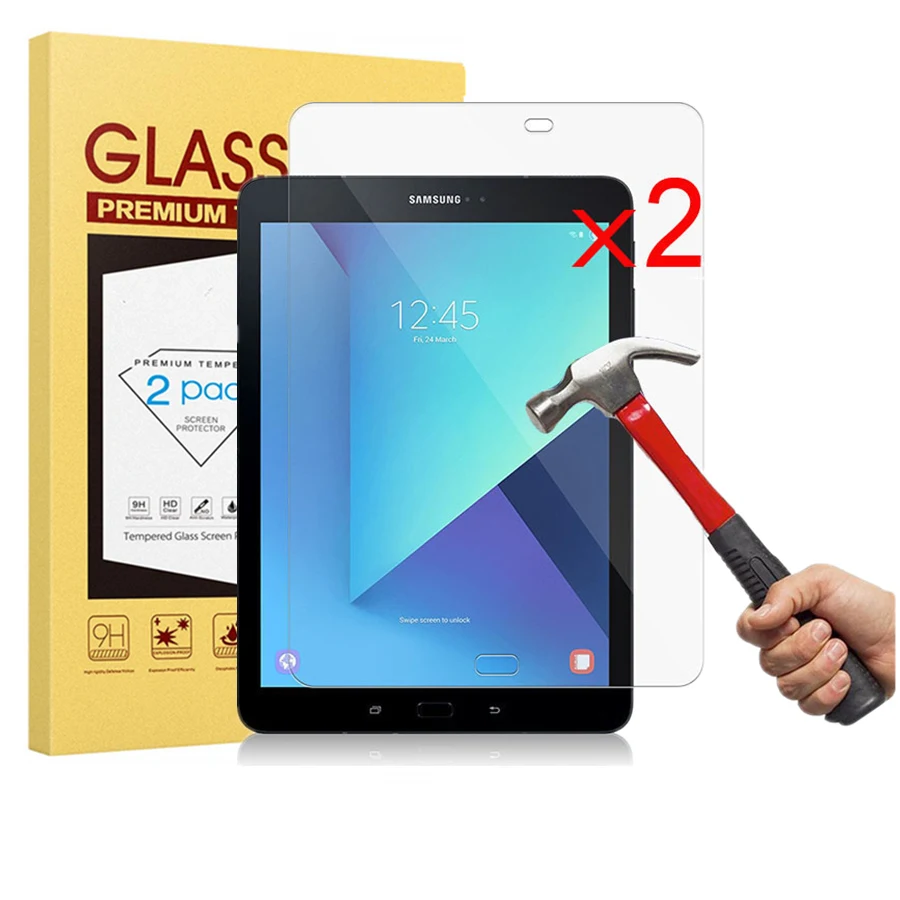 2 шт/упак. для Samsung Galaxy Tab S3 9 7 T820 Закаленное стекло протектор экрана tab s2 T810 T813