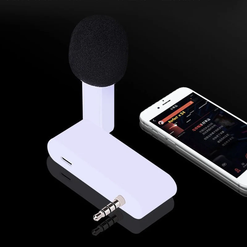 3 5 мм перезаряжаемый микрофон для караоке портативный мини Handsfree Mic 180 поворотные
