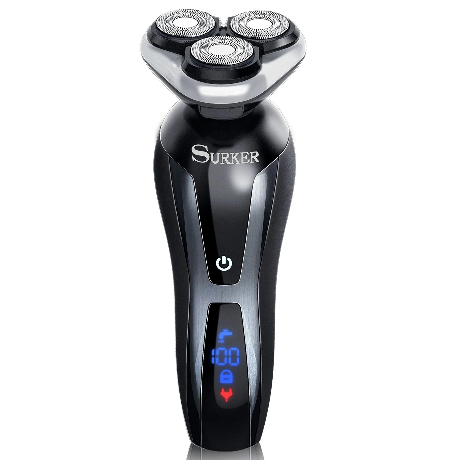 Surker Rscx9588-04 Мужская 4D электробритва 4 в 1 триммер для бороды Аккумуляторная Бритва