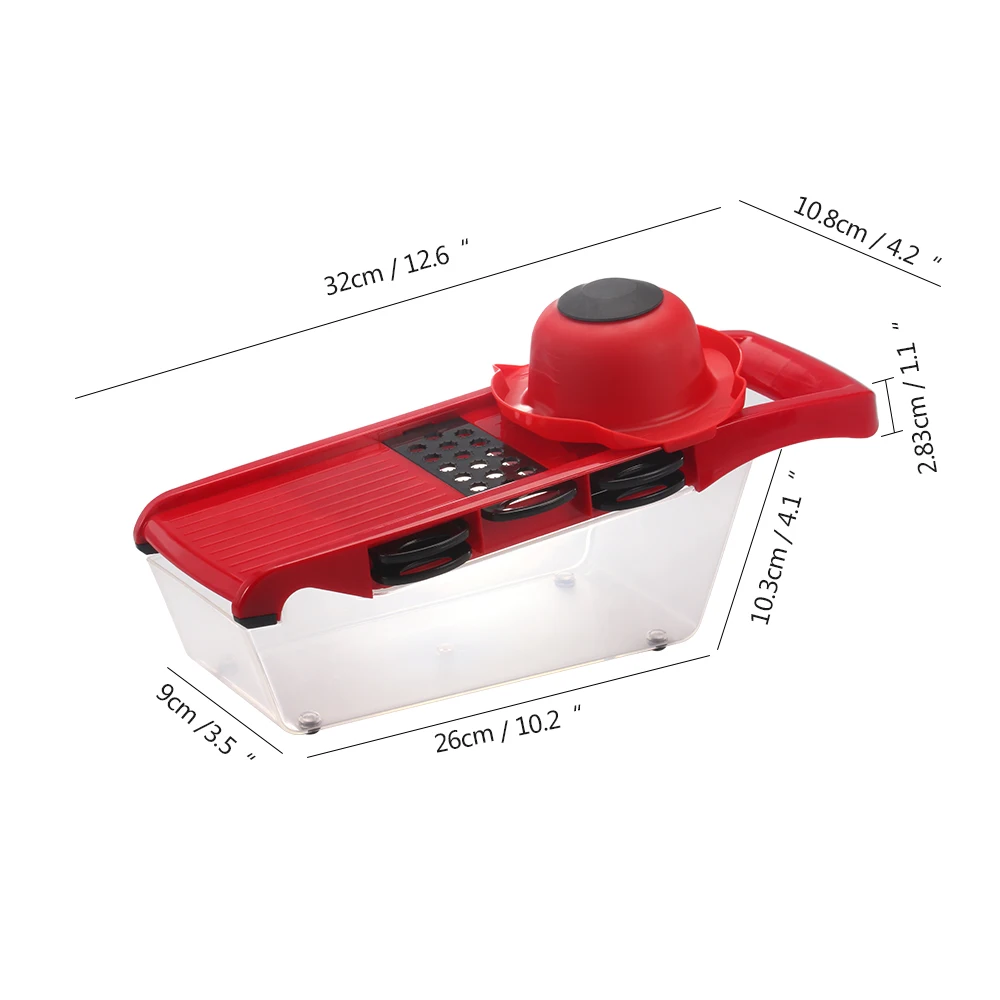 Овощерезка со стальным лезвием мандолин ломтерезка для картофеля Овощечистка