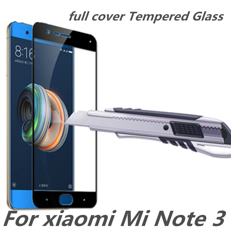 Полное покрытие закаленное стекло для сяо mi note 3 Note3 экран защитный дюймов 5