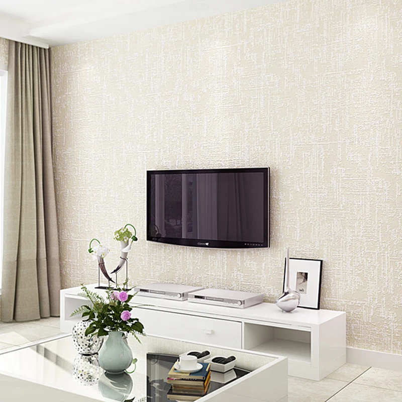 

Modern Arrival New Solid Color Mottled Wallpaper Living Room Decoration Behang Minimalist Style Room 3d Wall Papers Qz011