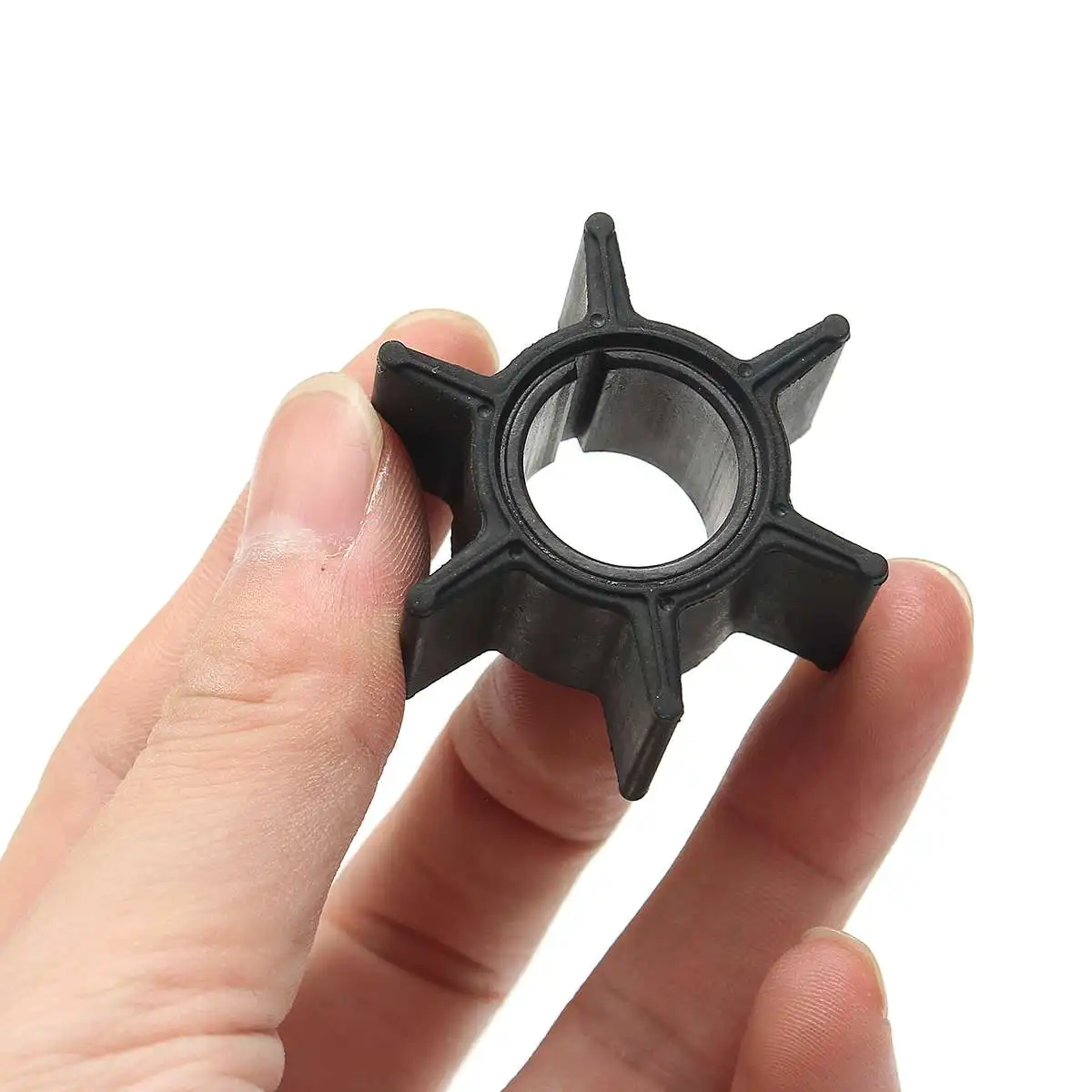 

Water Pump Impeller For Tohatsu &Mercury 25/30/40HP Outboard Motor 345-65021-0 / 18-8923 Black Rubber 6 Blades Boat Parts