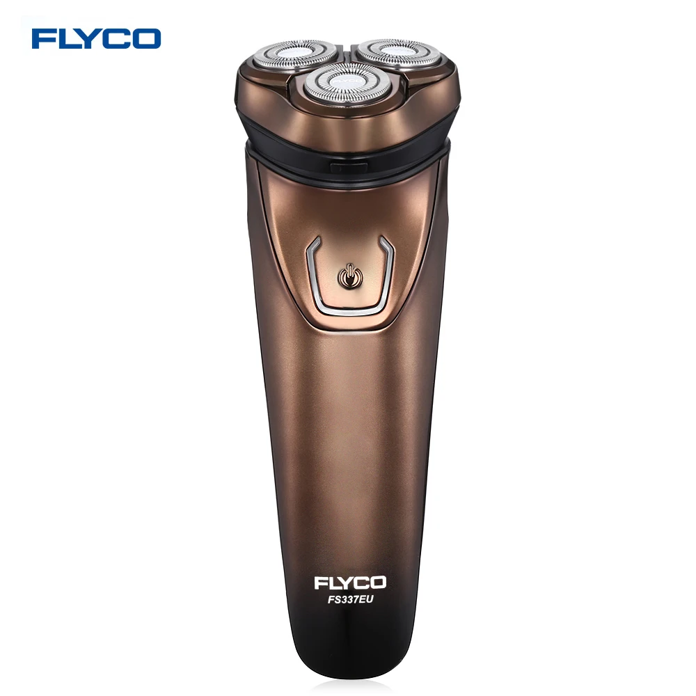 FLYCO FS337 электробритва 3D плавающая Вращающаяся бритва Мужская моющаяся