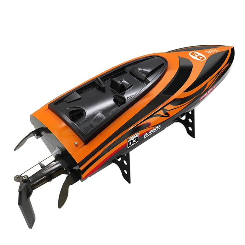 Flytec V003 2 4G 30 км/ч электрическая высокоскоростная радиоуправляемая лодка с