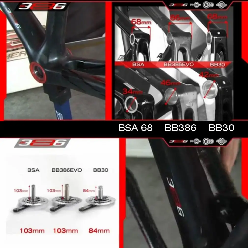 ZTTO ITA30 ITA 70 MTB дорожный велосипед внешние Опорные кронштейны BB для ротора Raceface SLK