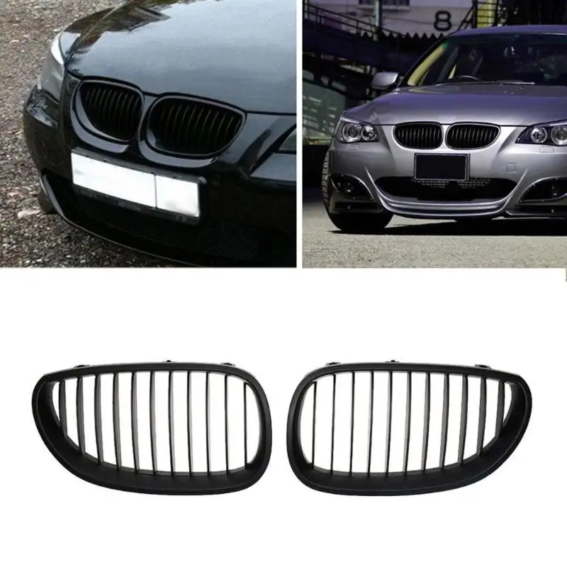 Решетки для радиатора BMW E60 E61 520d 520i 523li 525li 530li 2 шт.|Гоночные решетки| |
