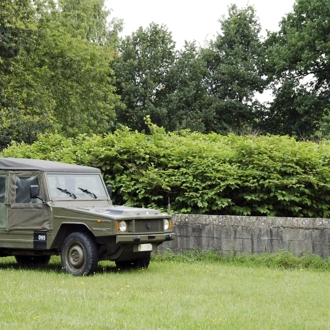 VW Iltis джип используется бельгийской печатью постер с военной тематикой