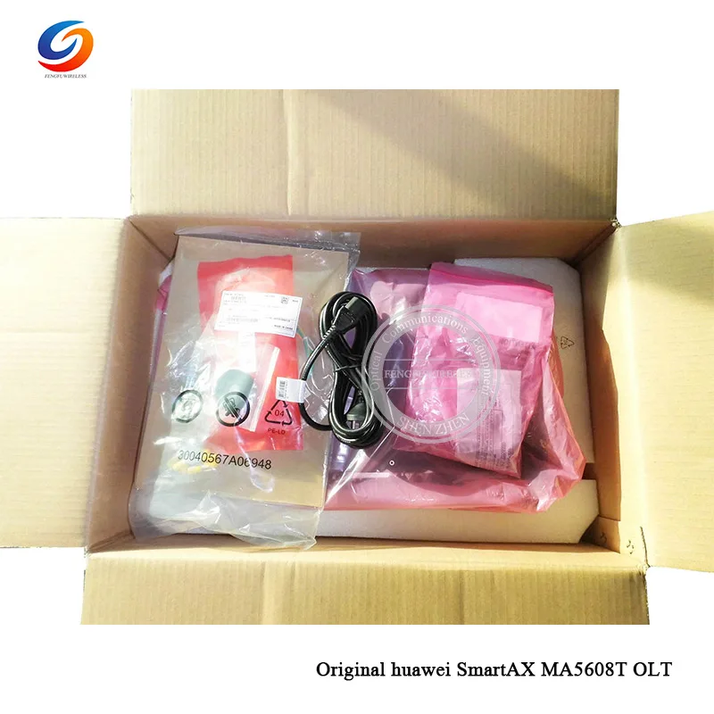19 дюймов Oiginal New Hua wei OLT MA5608T GPON с 1 * MCUD1 + MPWD AC GPFD 16 портов C SFP модулем|Оптоволоконное