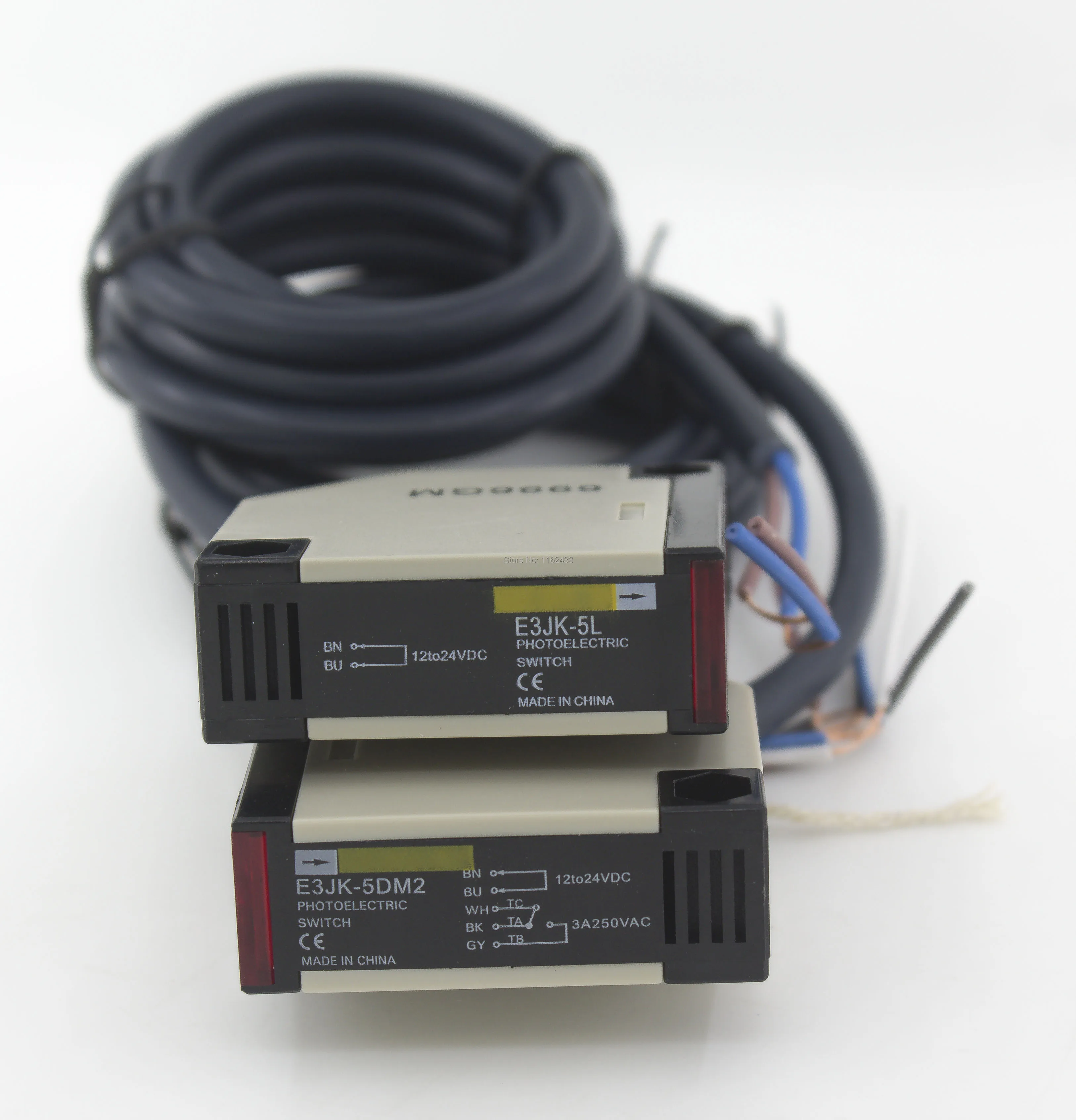 18x50x50mm 5m sensing DC 12-24V E3JK-5DM2 E3JK-5L Through beam photoelectric sensor switch 12-24VDC | Обустройство дома