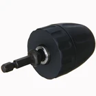 Бесключевой Сверлильный Патрон Отвертка ударный Драйвер адаптер 14 дюйма хвостовик до 38 дюйма шестигранный хвостовик адаптер Mayitr сверла горячая распродажа