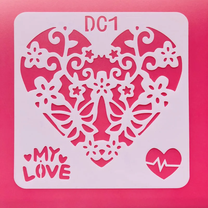 Трафарет в форме цветка для украшения торта инструменты моя любовь свадебные