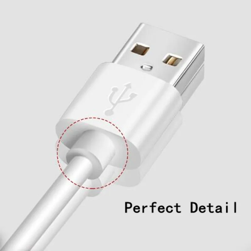 USB кабель 3A быстрая зарядка провод для Android Apple синхронизации данных и зарядки 1 м 2