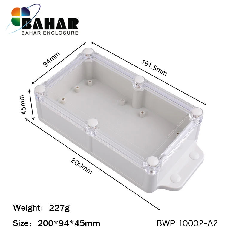 Bahar Водонепроницаемая Электроника пластик ABS IP68 1 шт. корпус из 200*94*45 мм BWP10002