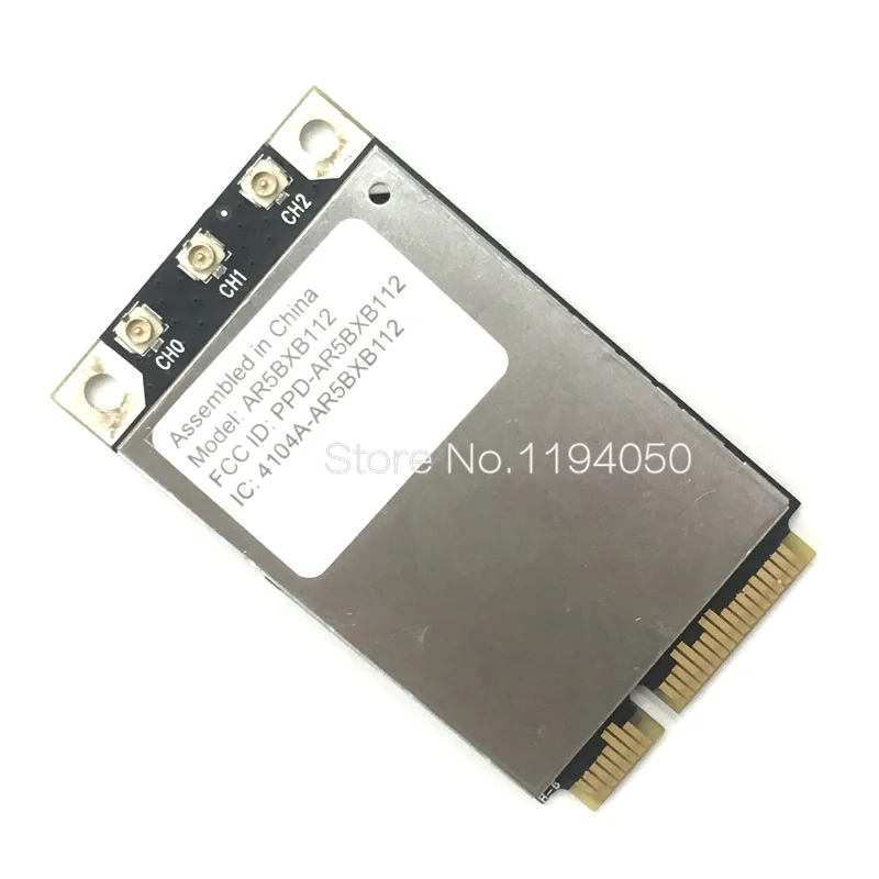 Atheros AR5BXB112 AR9380 Двухдиапазонная 450 Мбит/с Wi Fi мини PCI E беспроводная карта для Apple 802.11a