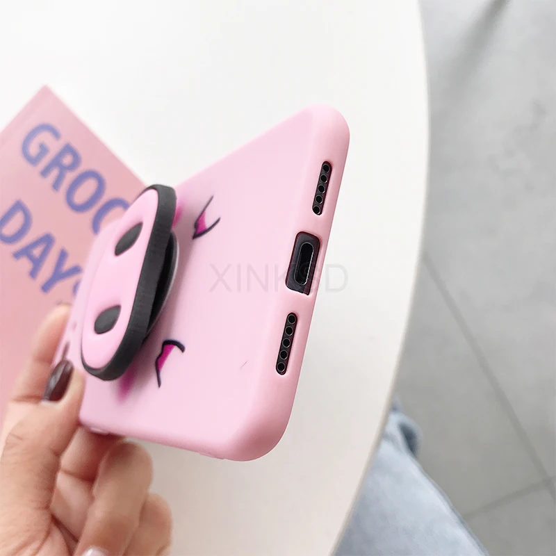 Милый чехол для телефона с изображением поросенка из мультфильма для Xiao mi Red mi 4X 5A 5 Plus 7 Note 5 6 7 Pro Prime mi 8 A2 lite 9 SE A1 mi x 2 2S Мягкий чехол из ТПУ