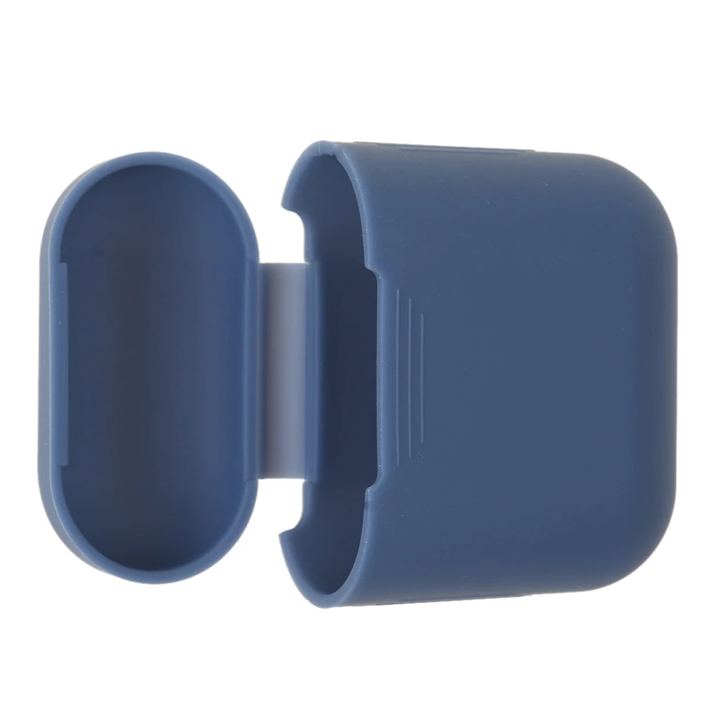 Силиконовый противоударный защитный чехол для Apple AirPods Blue | Электроника