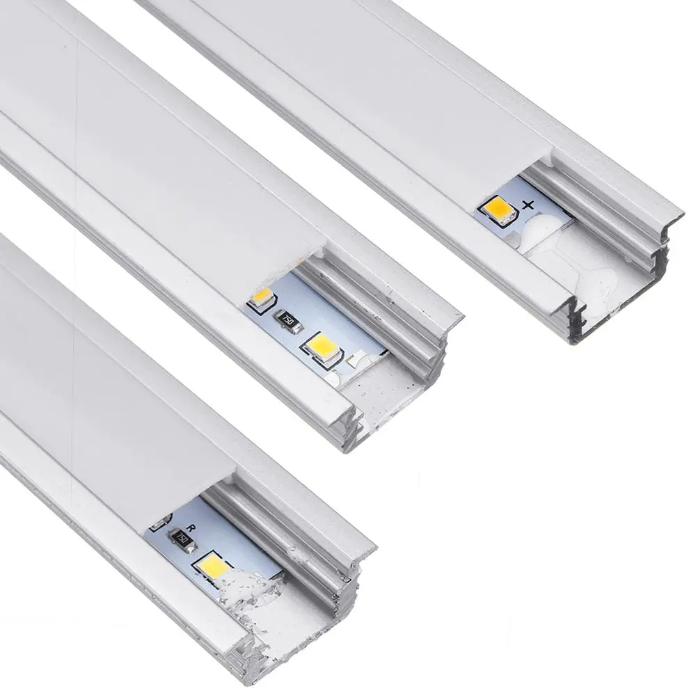 CLAITE 40 см 24 LED ручная волна под шкафом свет DC12V датчик жесткая полоса бар Кухонные