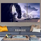 3 шт. Фэнтези искусство HD картины Destiny 2 Игра плакат художественные картины на холсте игра Destiny плакаты картины для украшения стен