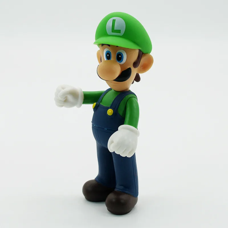 Миао WA Super Mario Bros Марио Йоши Луиджи ПВХ фигурку Коллекционная модель куклы игрушки