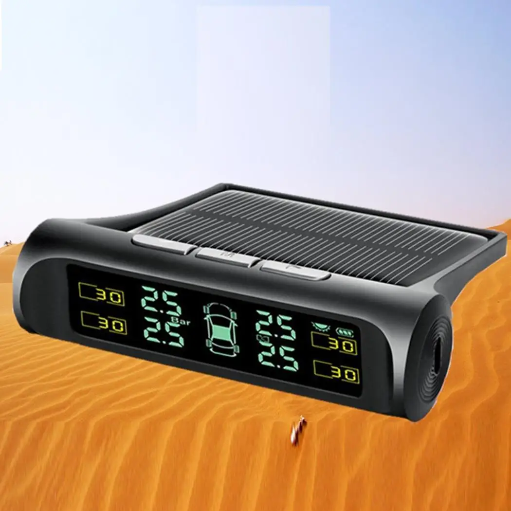 Автомобильный монитор давления в шинах цифровой ЖК дисплей Автоматическая