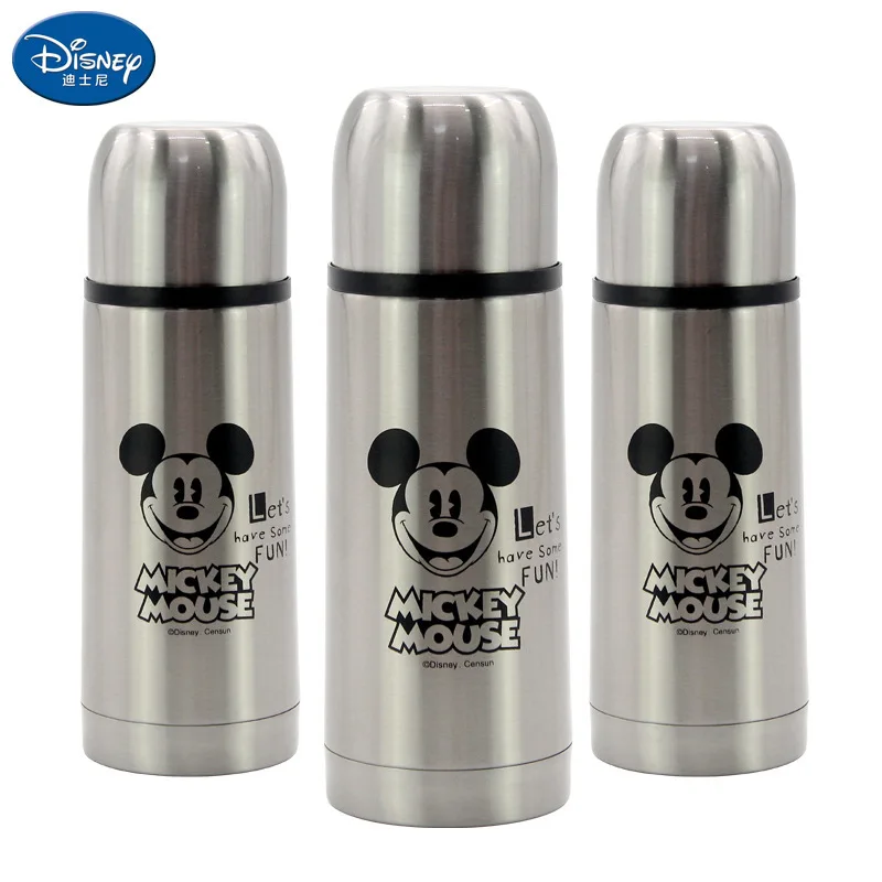 Кружка Disney 350 мл с мультяшным рисунком Детская кружка для питья из нержавеющей