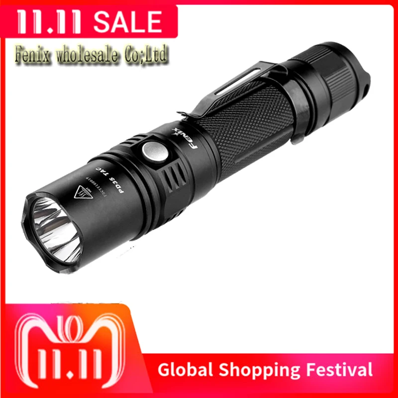 Fenix PD35 TAC 1000 люмен PD35TAC Cree XP L светодиодный фонарь Тактический + уличный|pd35 tac|fenix pd35