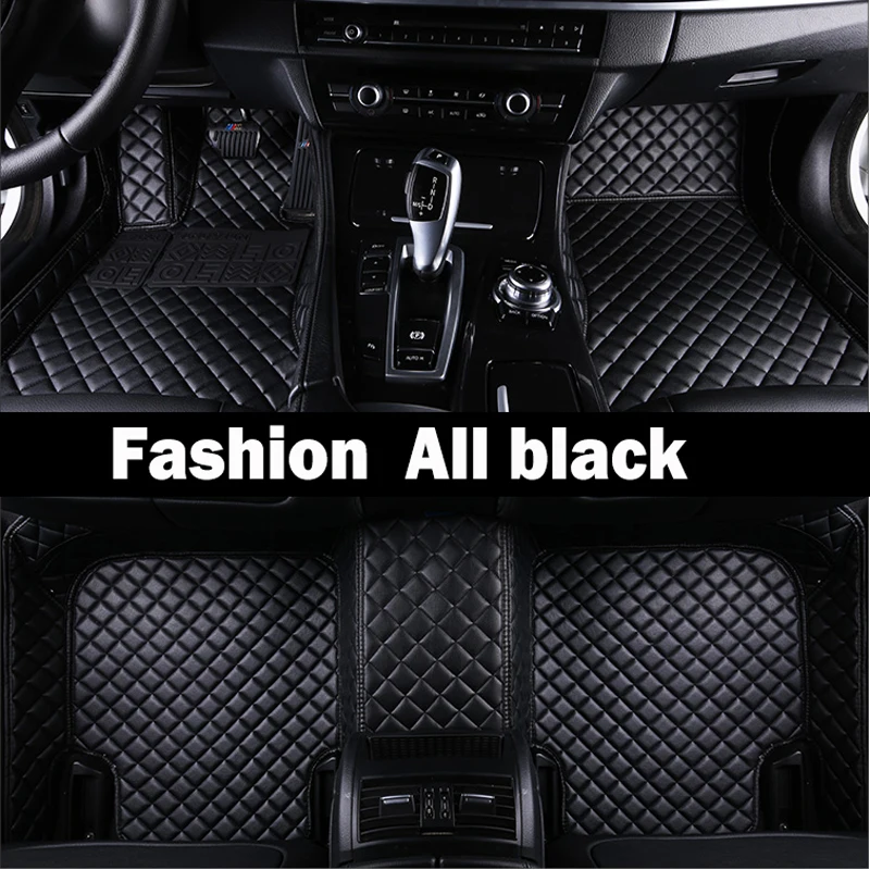 

Custom fit car floor mats for Jeep Cherokee Wrangler Commander Compass Patriot 5D heavyduty carpet floor liner
