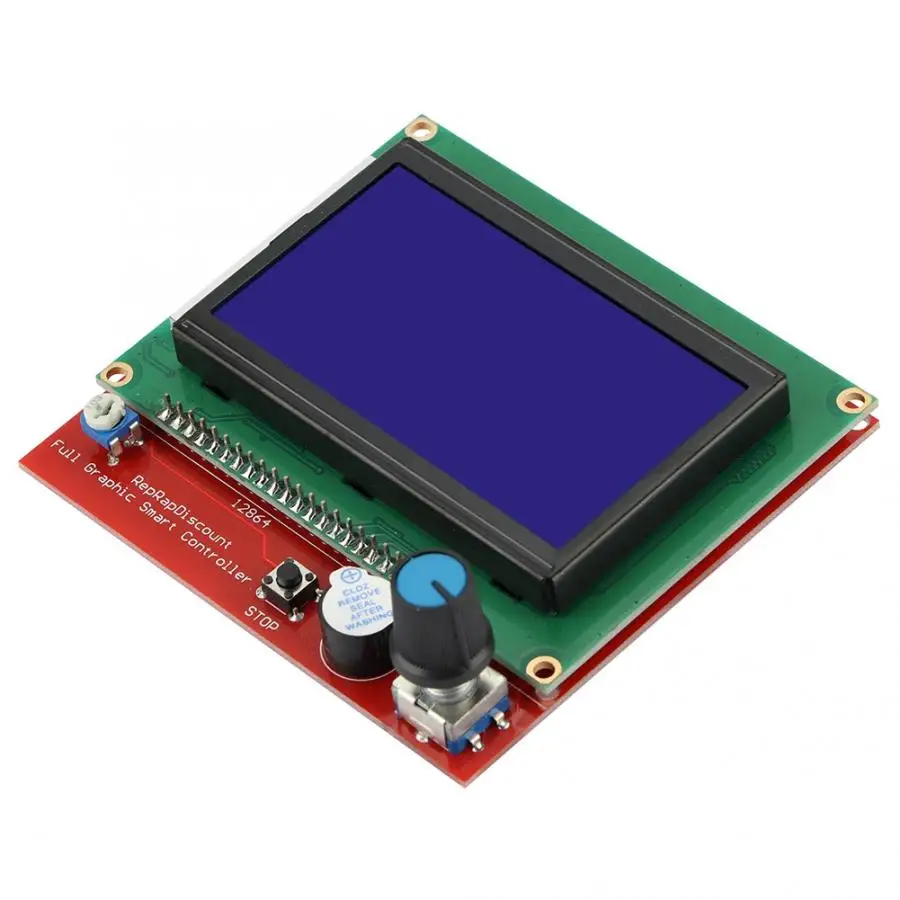 3D Принтер Панель управления дисплей 1 * LCD12864 экран контроллера + переключатель 2
