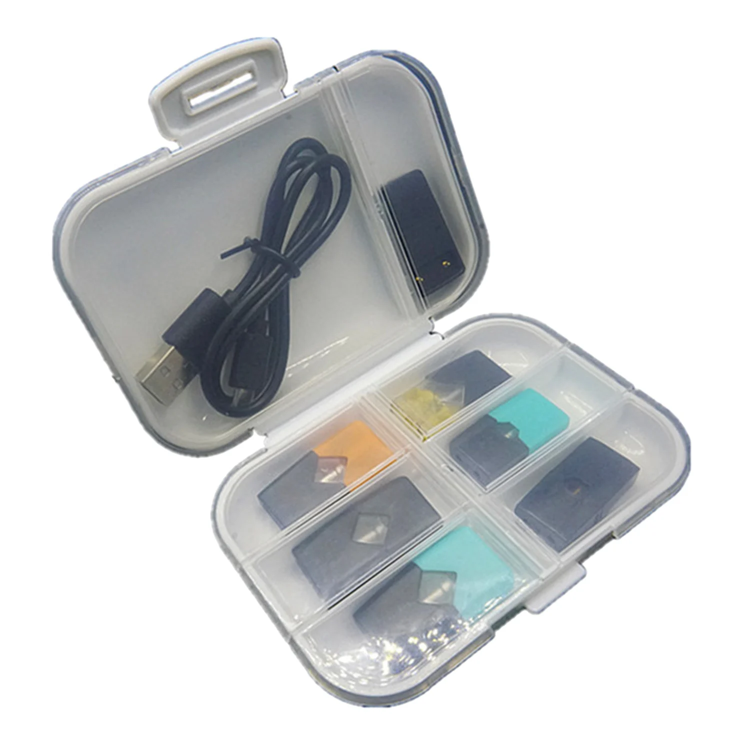 Сумка для хранения электронных сигарет чехол на молнии Juul Pods защитный аксессуары