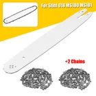 14-дюймовый стержень + 38L, 2 фотометра, подходит для Stihl 018 Ms180 Ms181, наборы цепных пил