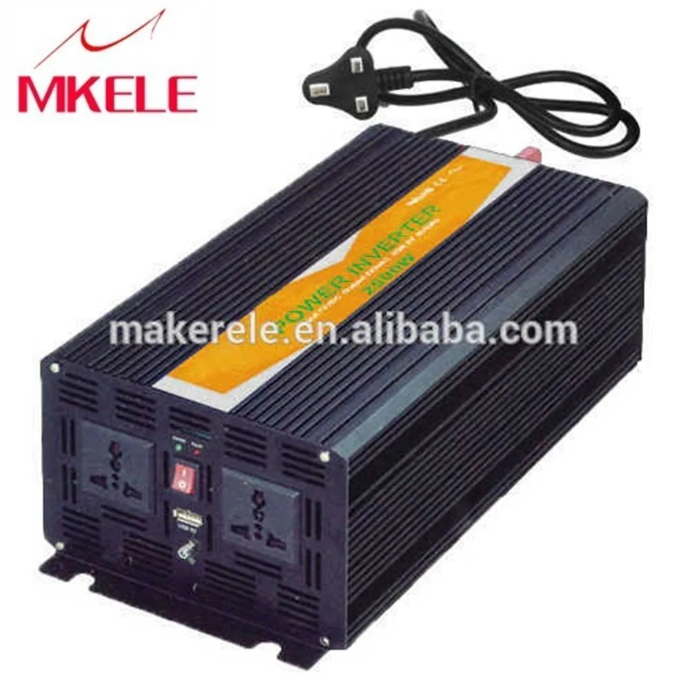MKP2500-122B-C 2500 Вт Чистая синусоида Инвертор 12 220 инвертор В автомобильный с зарядным