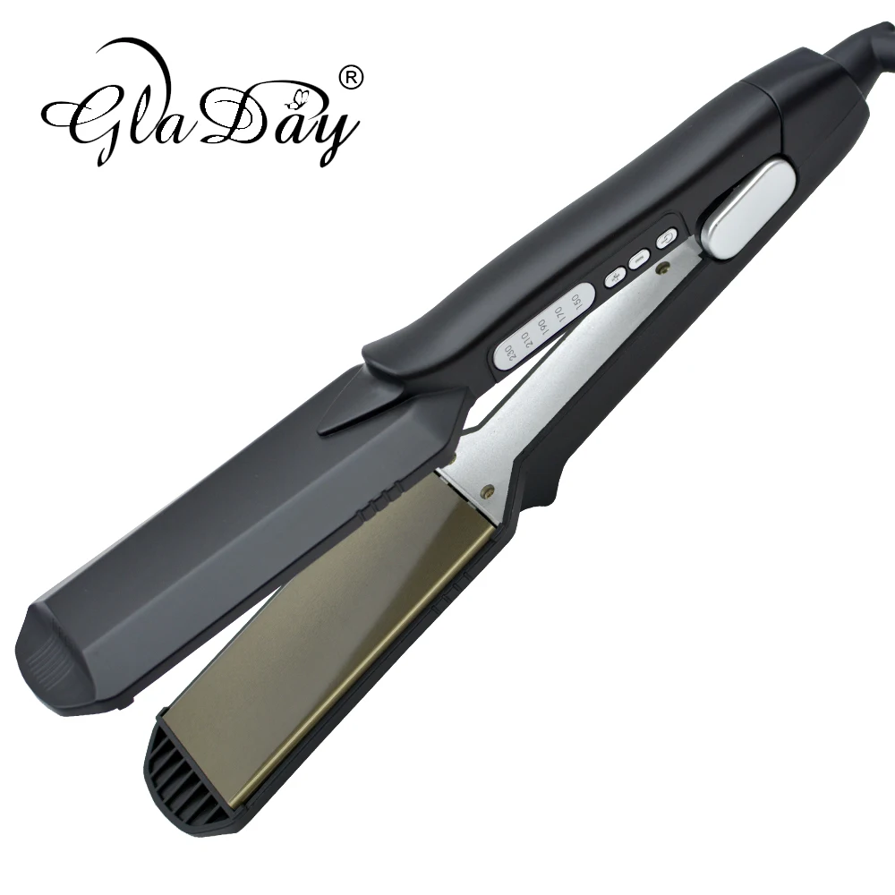 Titanium Nano Hair Flat Iron Wide Hair Straightener Professional Straightening Irons Styling Tools
Titanium Nano Hair Flat Iron Wide Hair Straightener Professional Straightening Irons Styling Tools