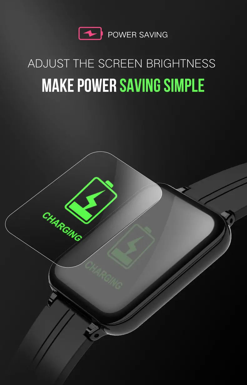 Waterproof Smart Watch Heart Rate Monitor Bracelet Wristband for Android | Электроника