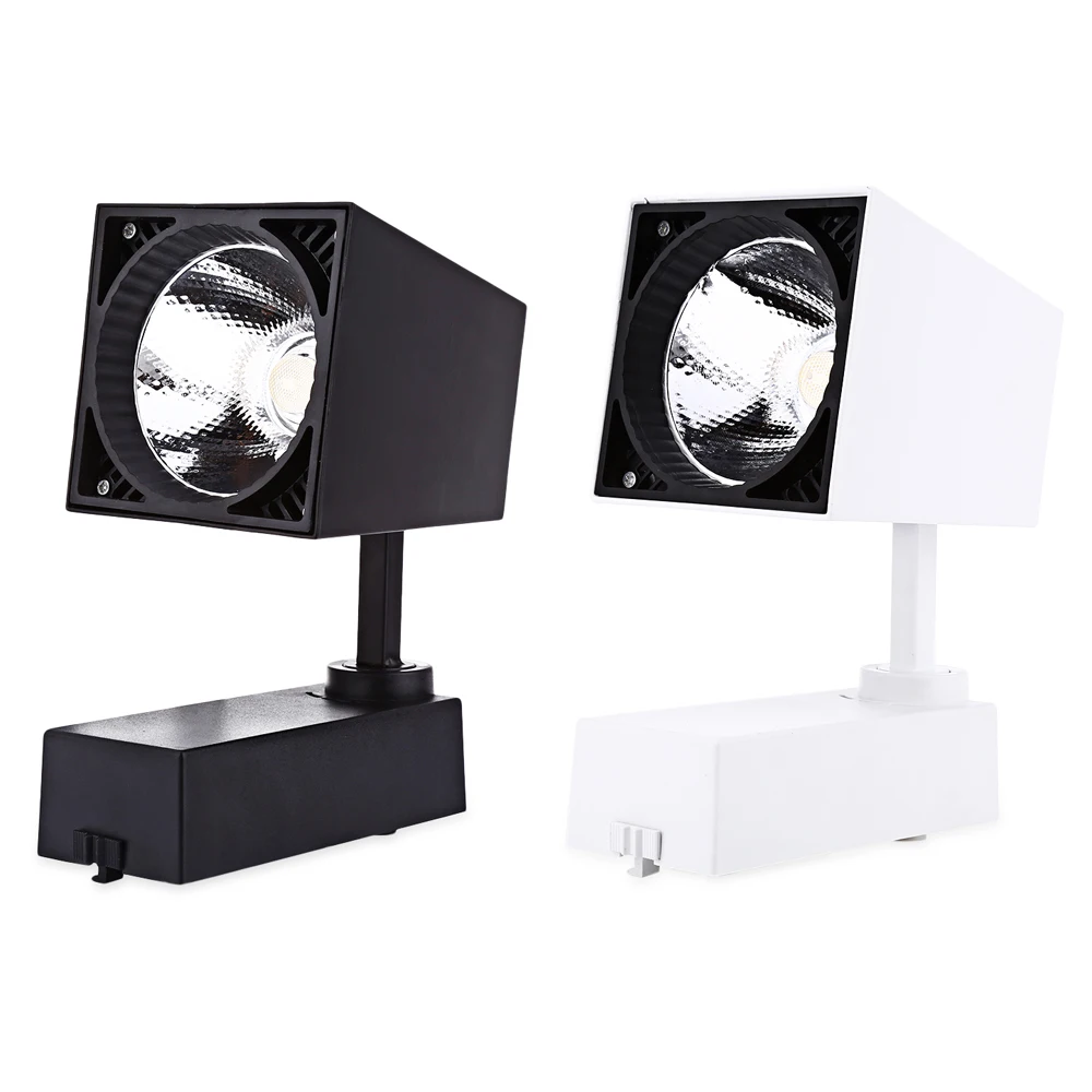 AC 85 265 V 20 W 2000LM COB Светодиодный прожектор трассы лампа магазин одежды Потолочный