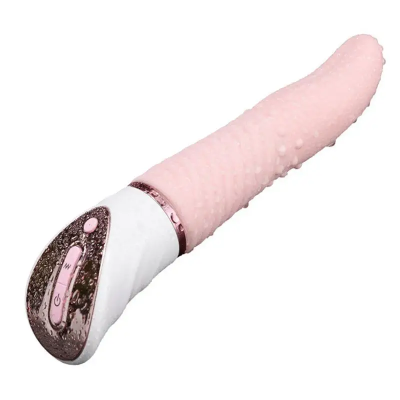 2в1 язык Вибратор клитор G Spot Стимуляция 10 скоростей мягкий фаллоимитатор
