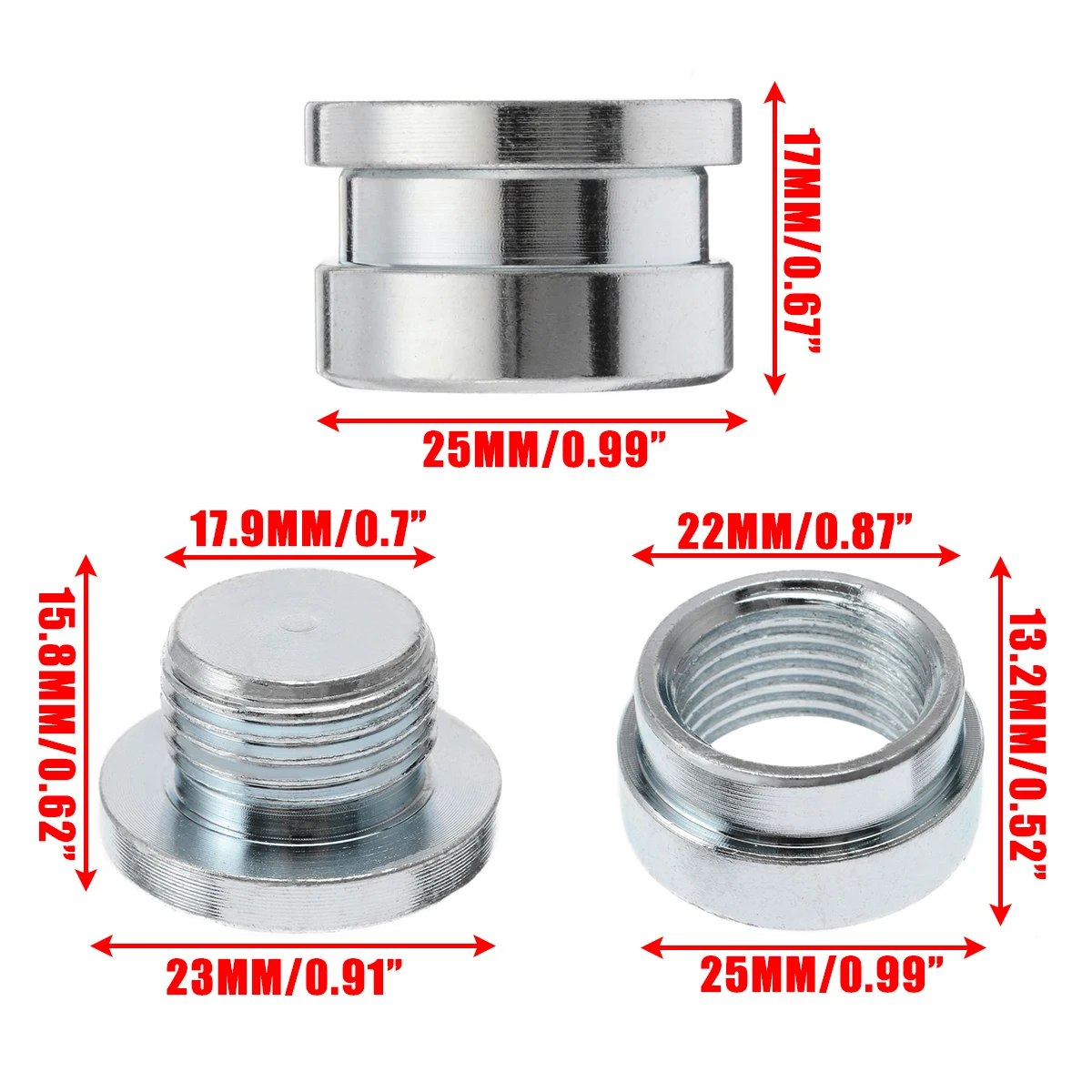 2 шт./компл. M18 x 1 5 O2 кислородный датчик Сварка из нержавеющей стали на Bung Plug Nut Cap Kit